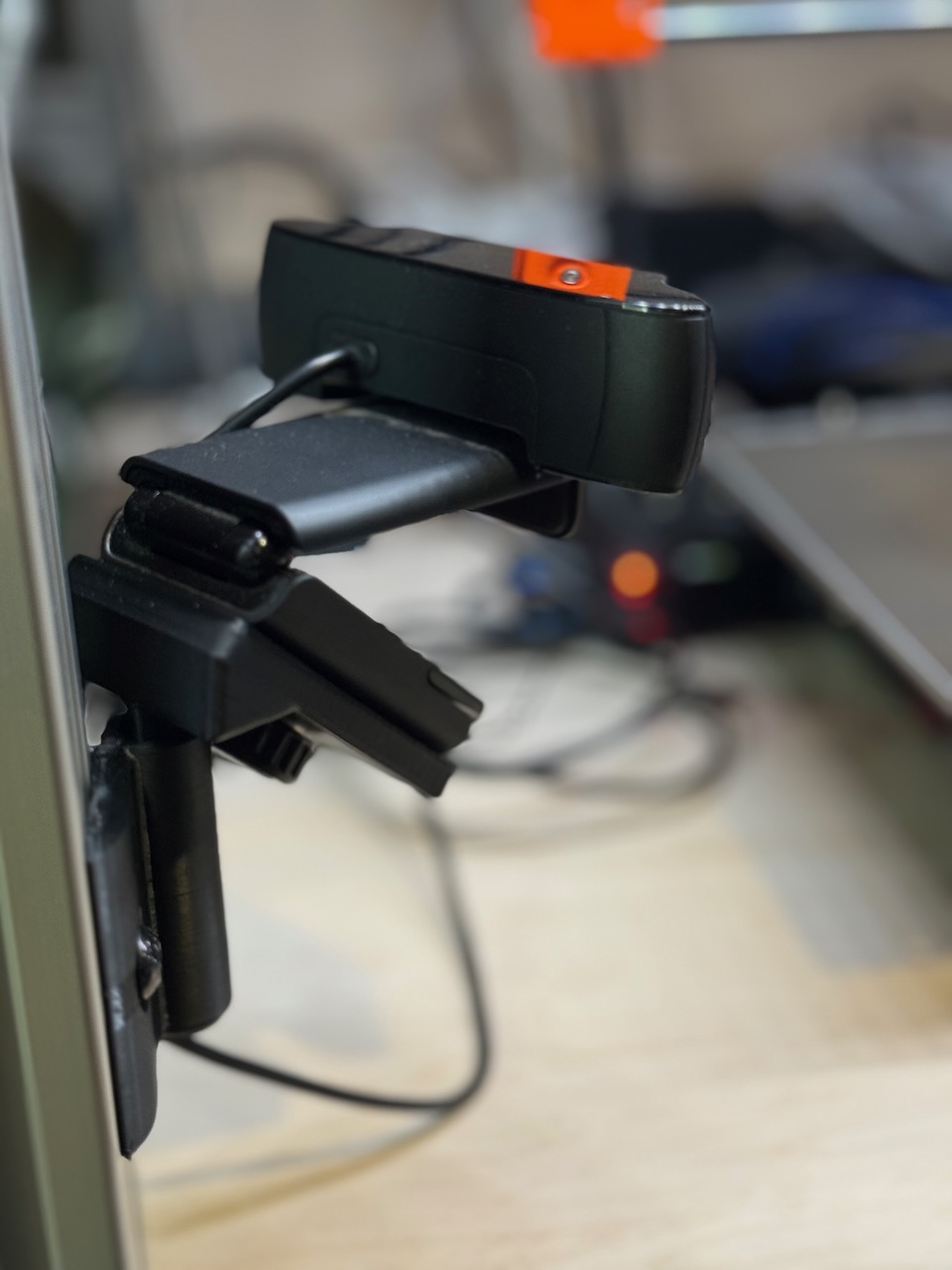Logitech webcam pivot mount for 3030 extrusion by Bryson | Download ...
