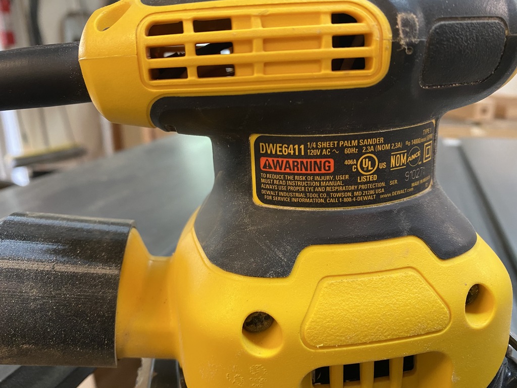 Dewalt DWE6411 Pad Sander Vacuum Adapter by Goolow Download free STL