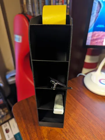 Desktop mini tower shelf
