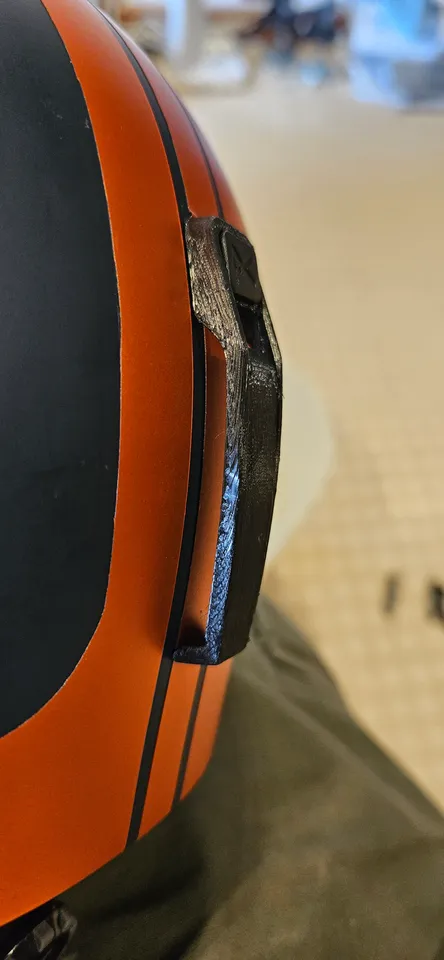 Anon Raider 3 snow helmet goggle clip by lincoln | Download free STL model  | Printables.com