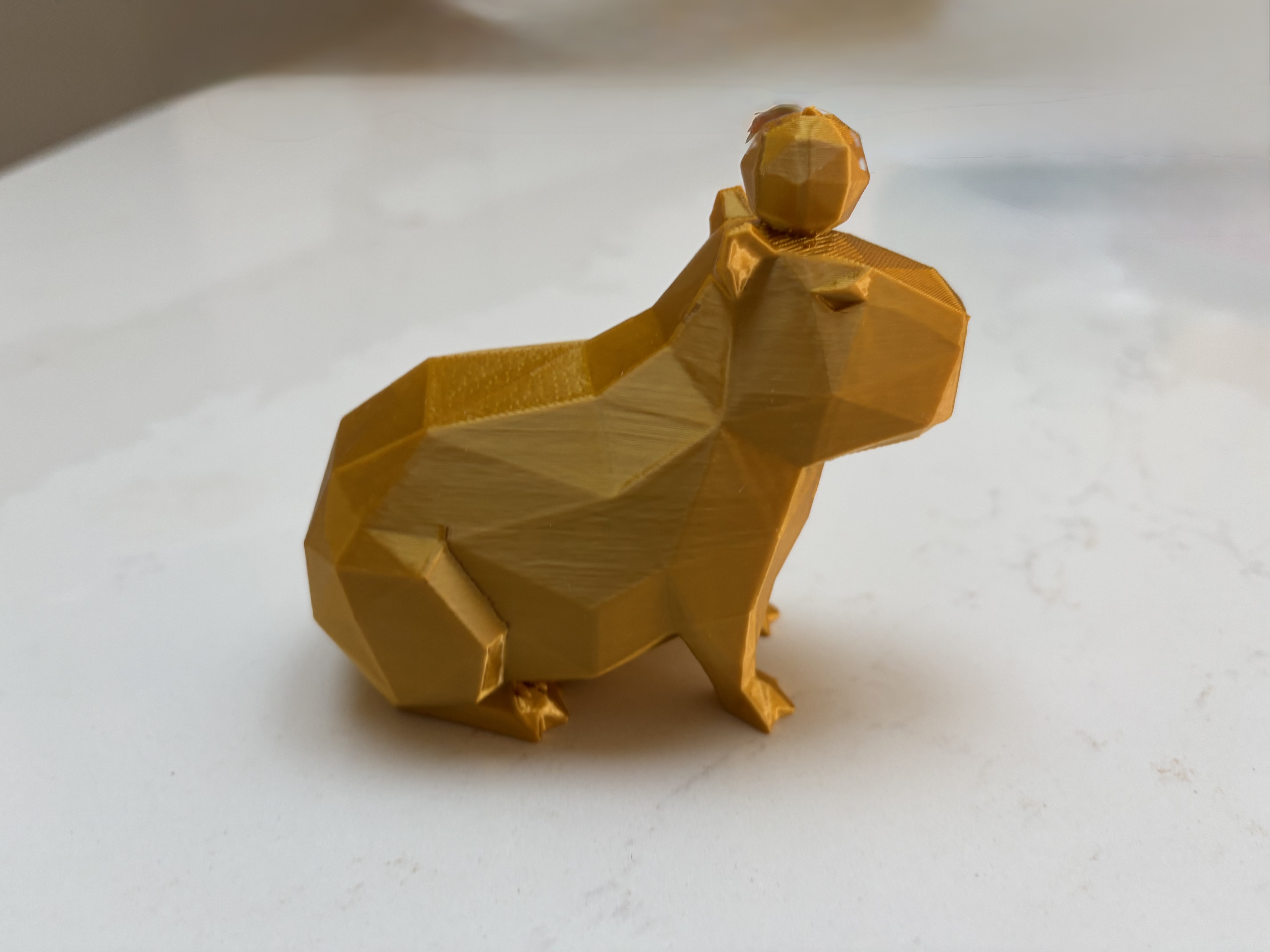 Lowest Poly Capybara — miniatura 3