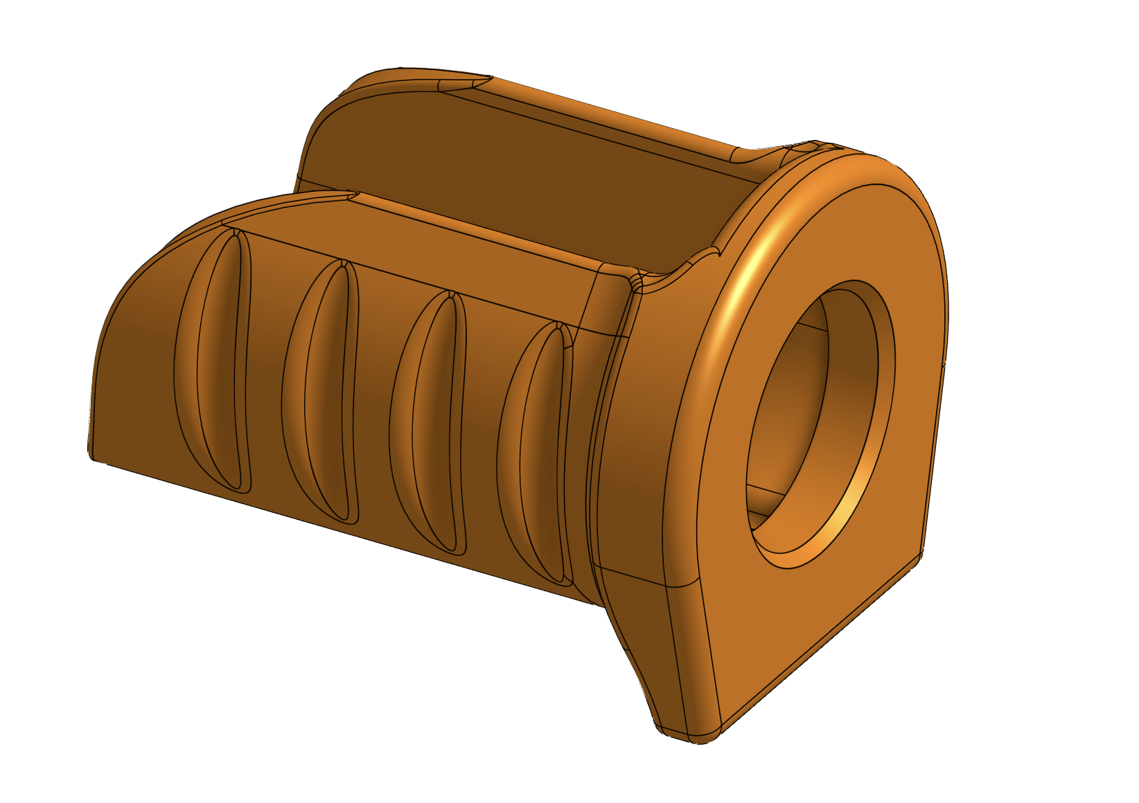 TS100 Handle + Honeycomb Holder