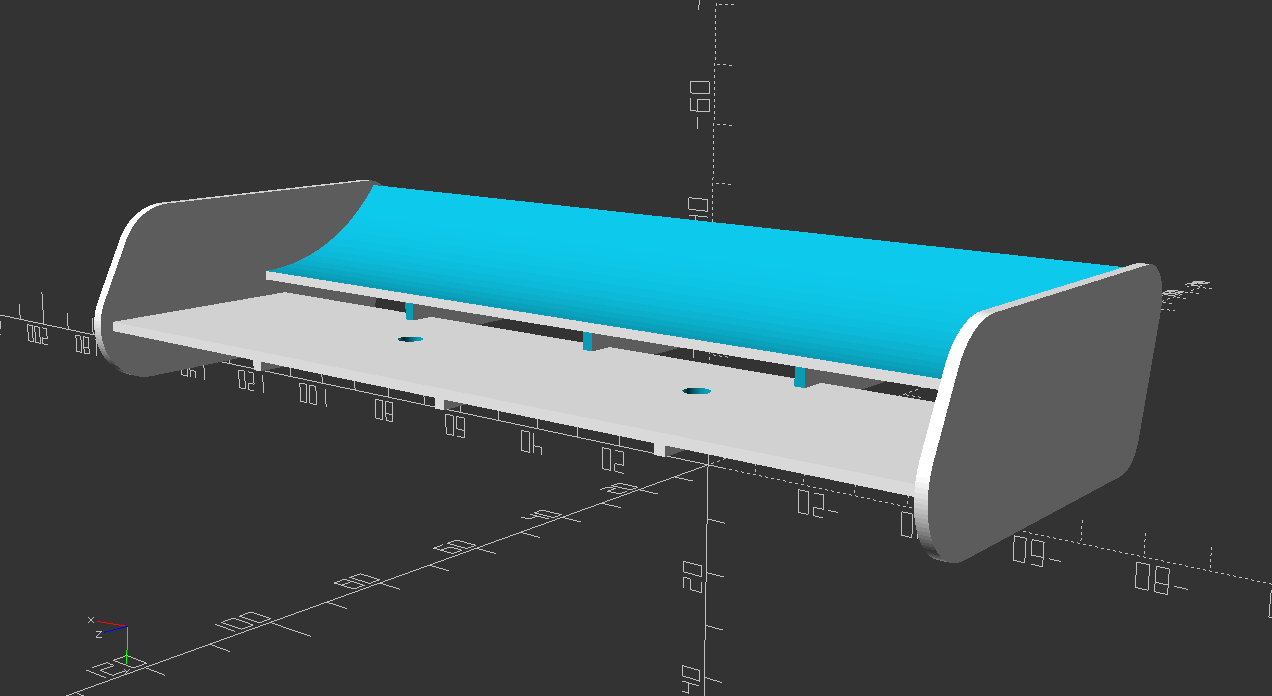 Customizable RC Car Rear Spoiler by gromeck | Download free STL model ...