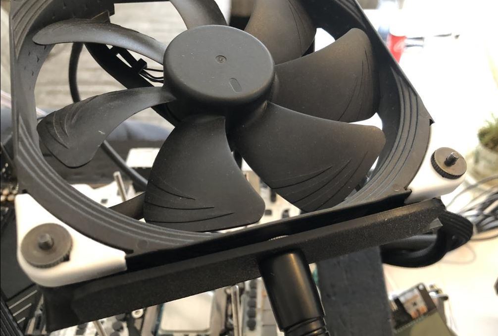 140mm Fan Arm Adapter for DimasTech Benchtable