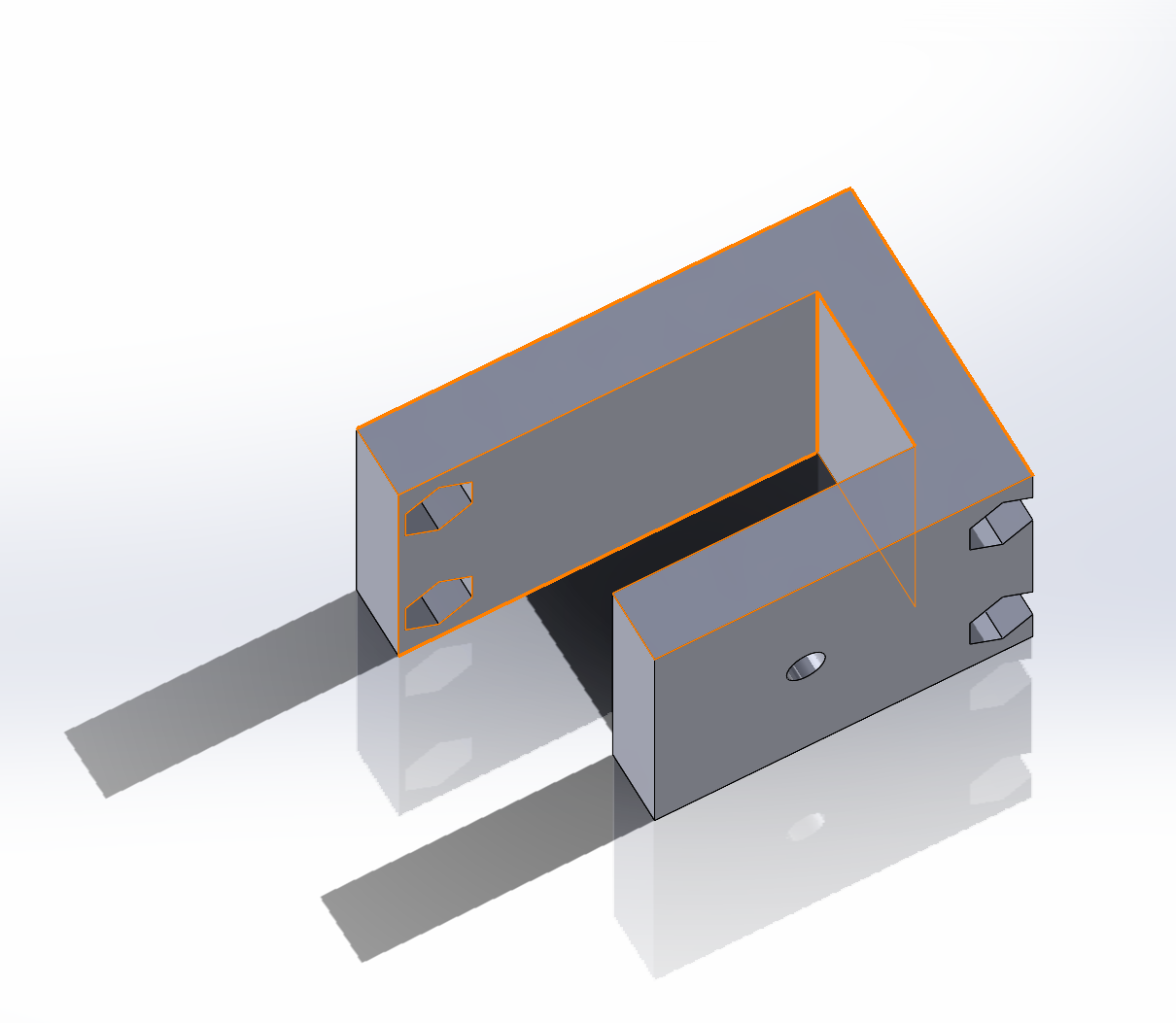 Handbrake table mount