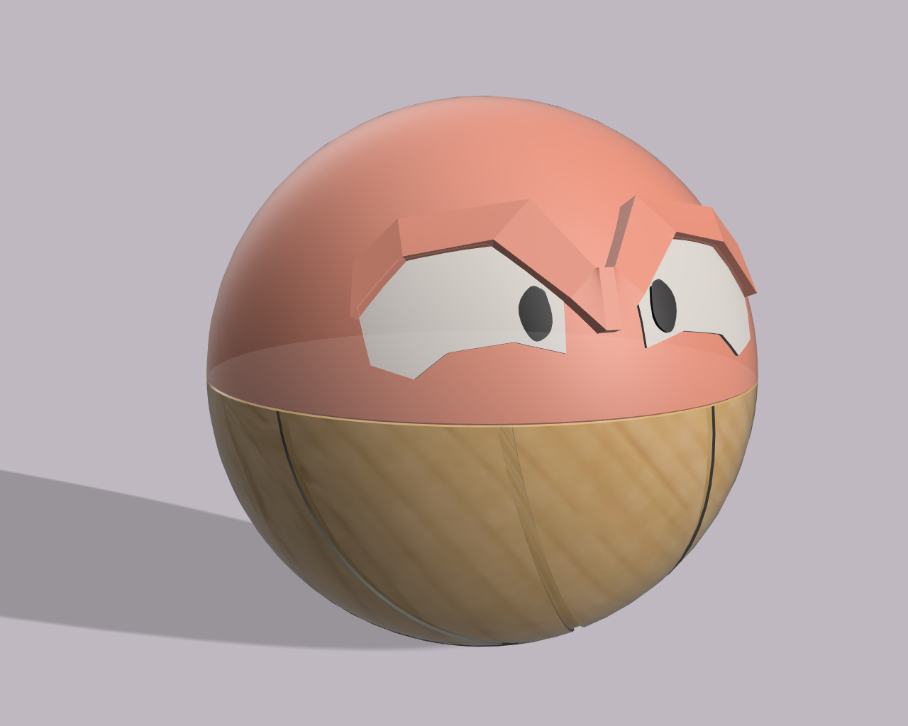 Miniatura 3 do modelo 3D Hisui Voltorb/ Voltobal Pokemon