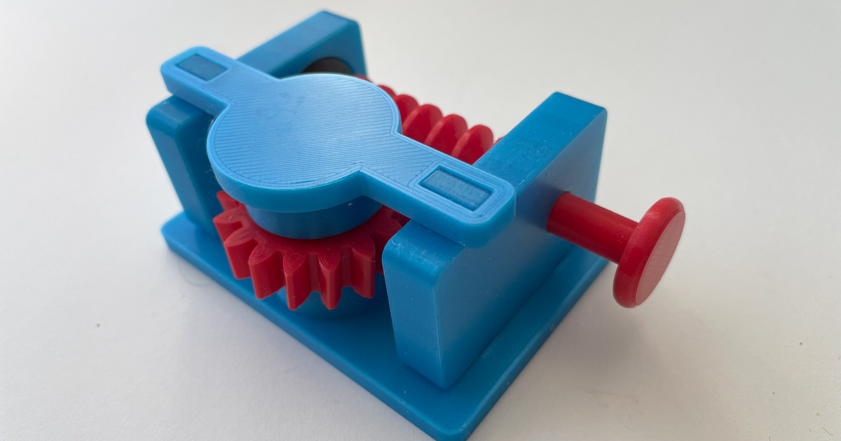 Worm Gear by x_dealer | Download free STL model | Printables.com