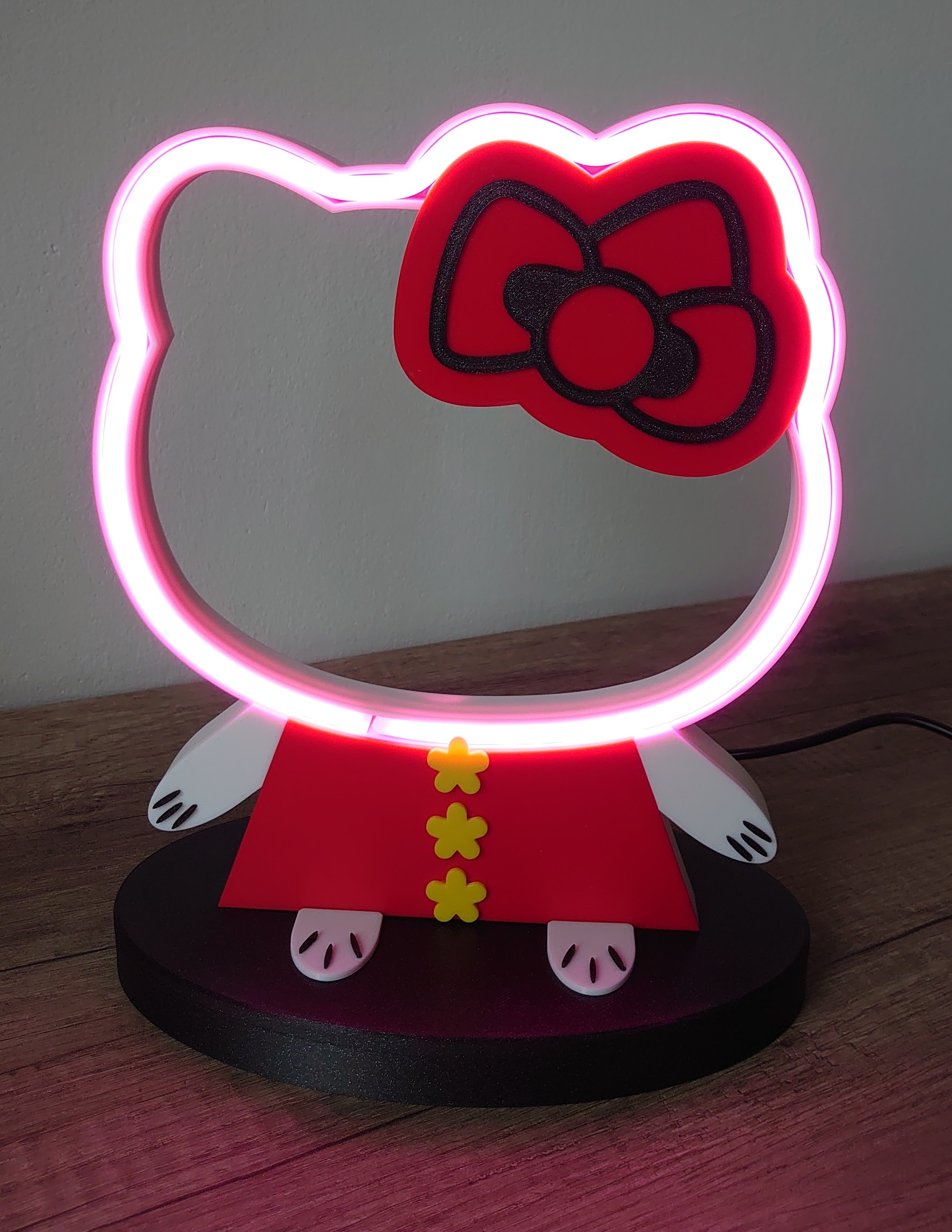 Hello Kitty Neon Lamp / Hello Kitty Neonová Lampa by MireCZek ...