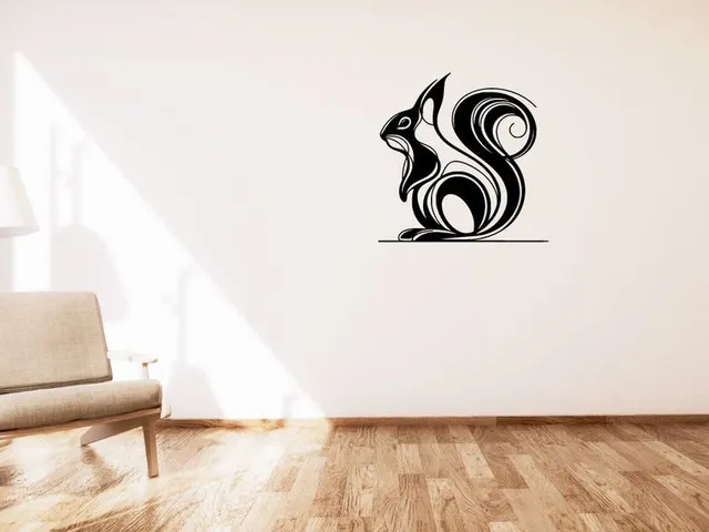 Squirrel / Veverka wall decoration