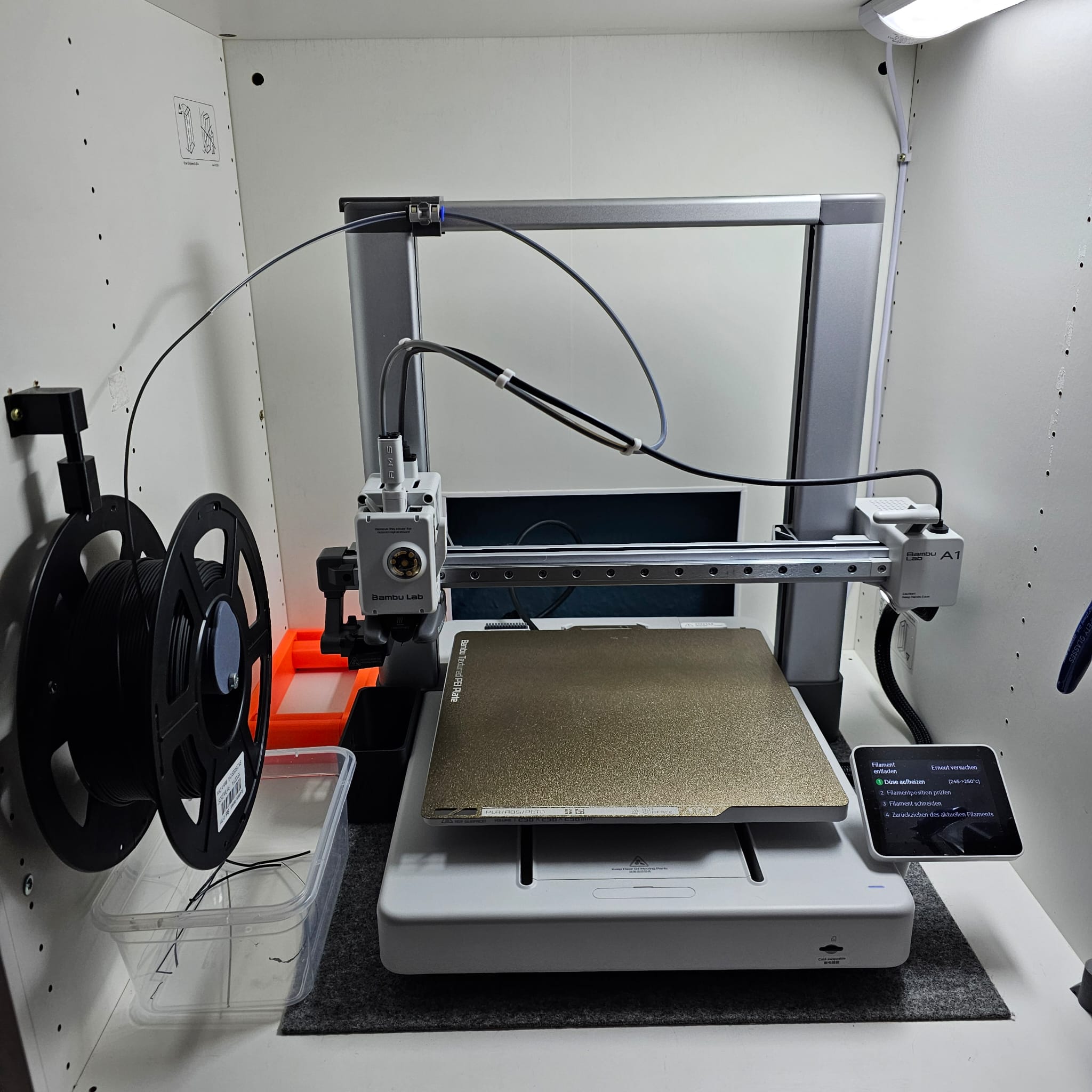 Filamenthalter Bambu A1 by Ingo Krause | Download free STL model ...