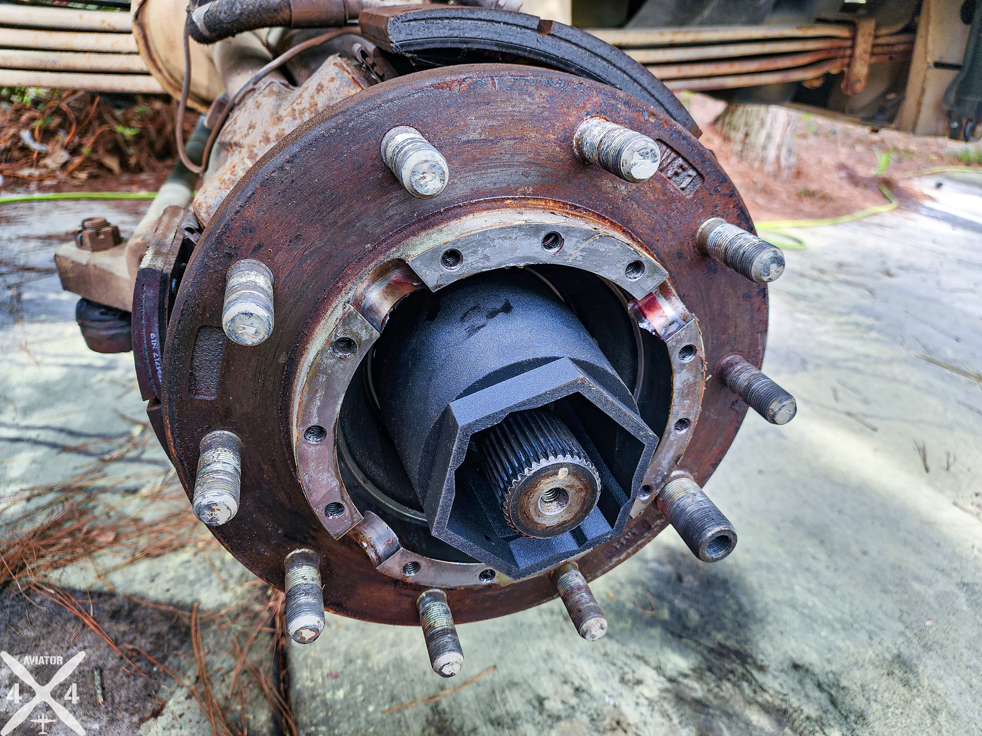 FMTV Hub Service Socket Extension for Axle Nut