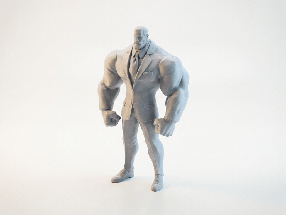 Buff John Wick Figurine Action Hero 3D Printable