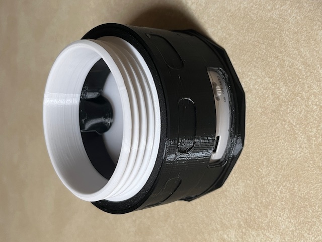Adapter for rechargeable motion sensor LED lamp