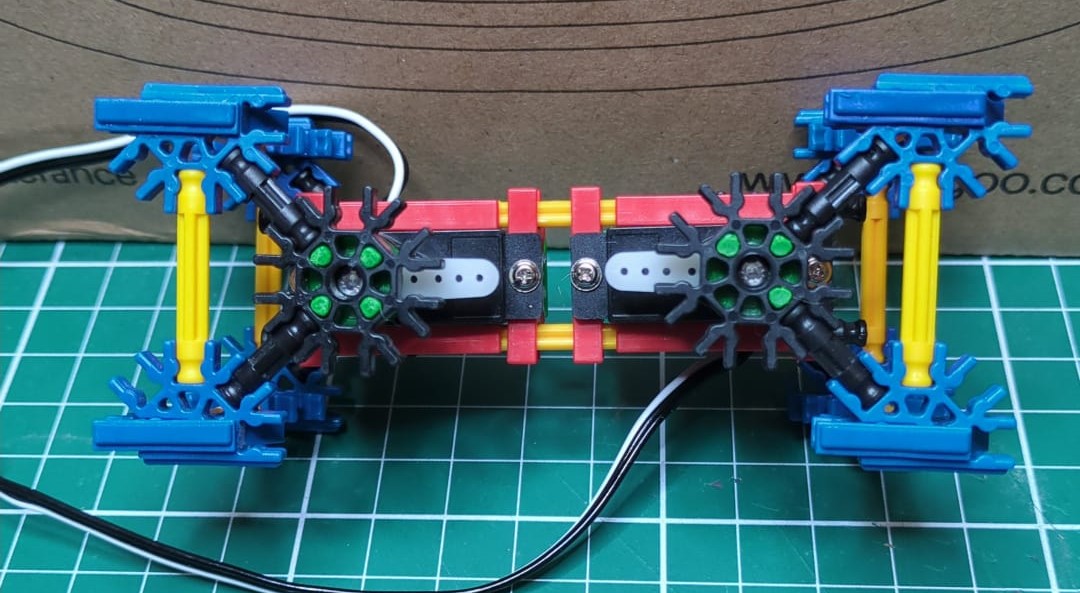 Micro Knex Upper leg Layout