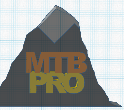 MTB PRO Helmet badge