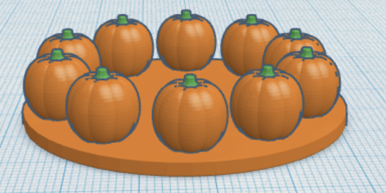 Halloween Pumpkin Coaster