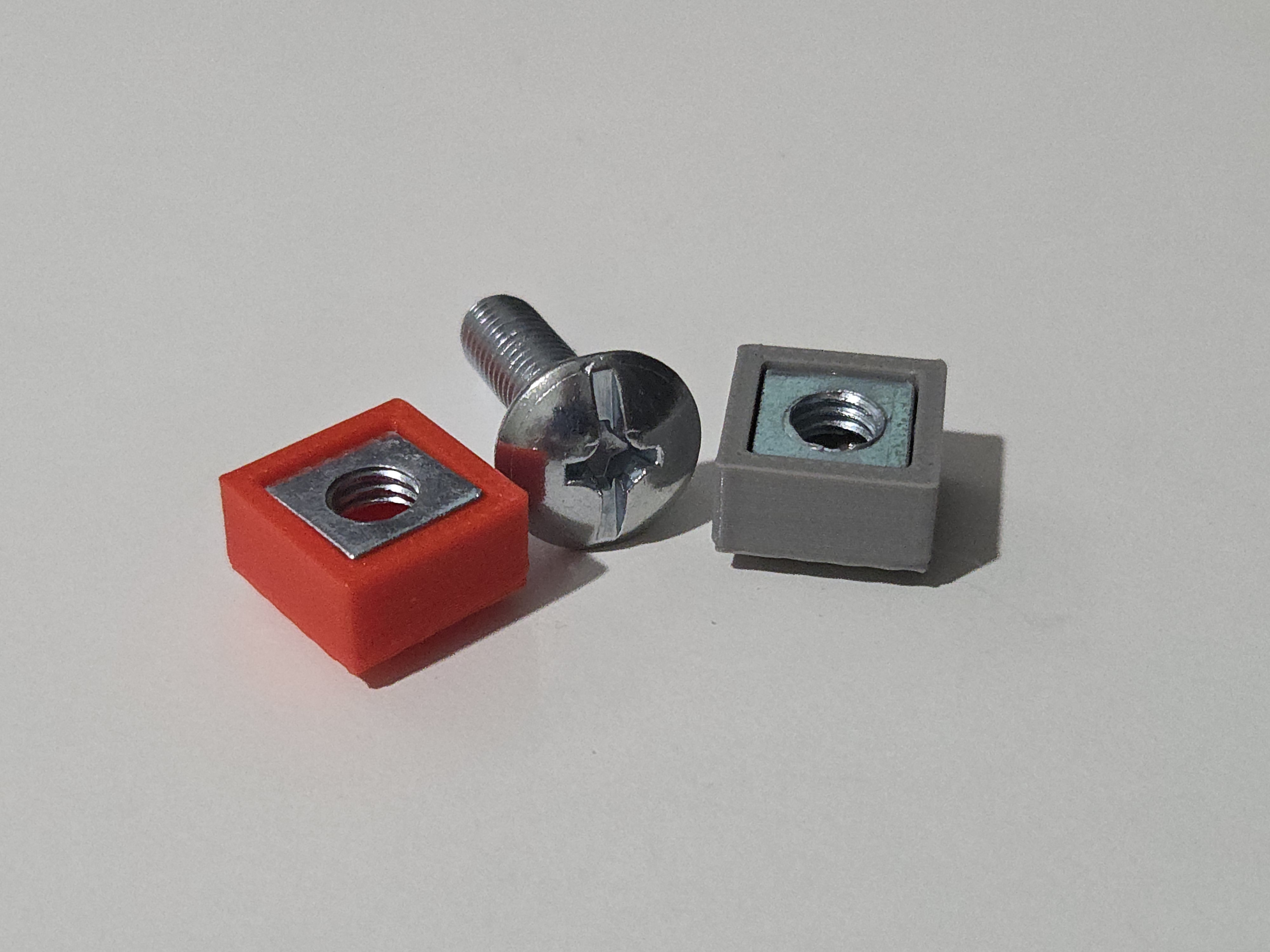 Square Cage Nut - for Square M6 Nut