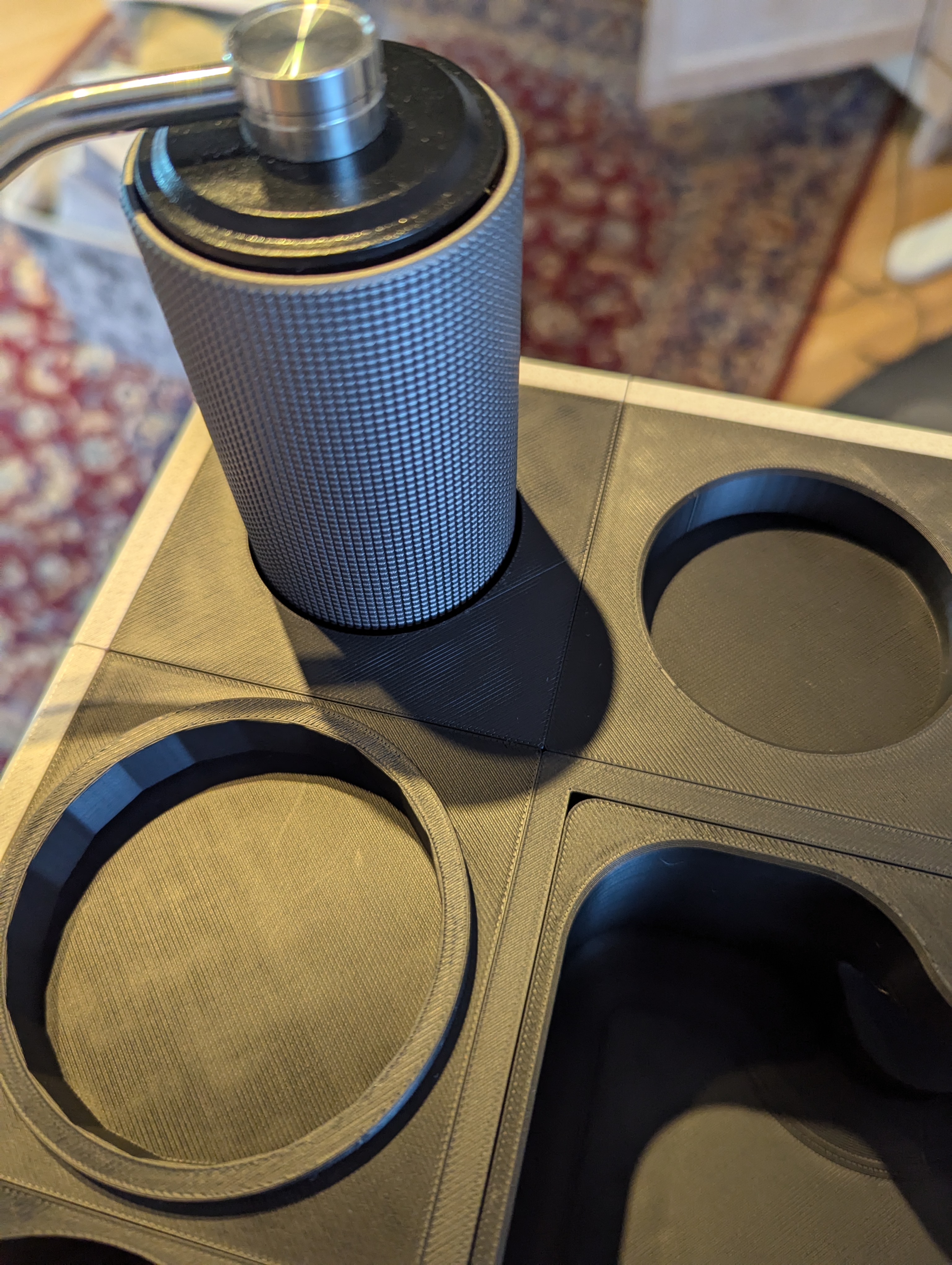 53 mm Coffee Blocks Block with Hole for Timemore Chestnut C2 Grinder