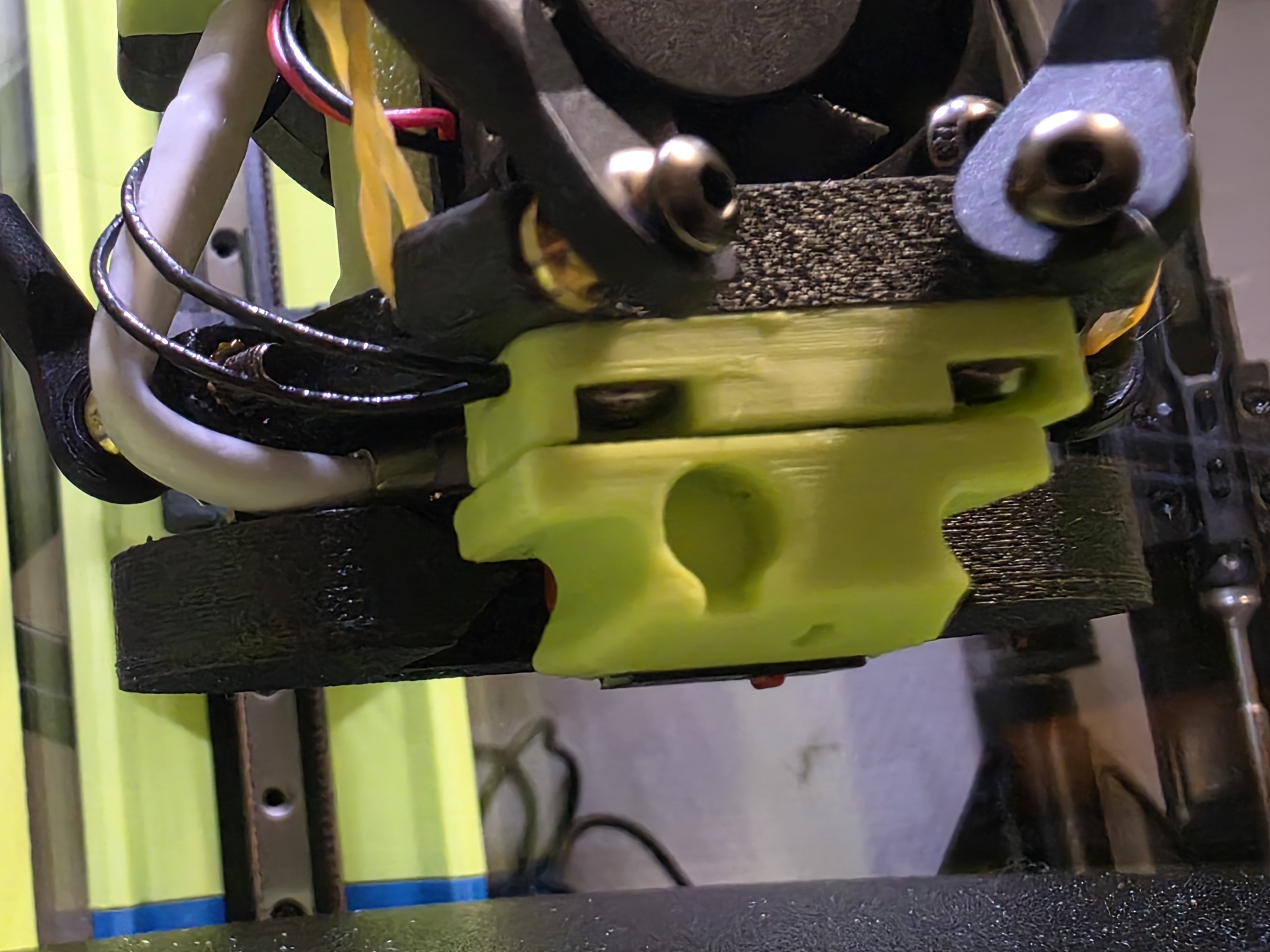 Klicky Probe mount for the Delta Flyer printer