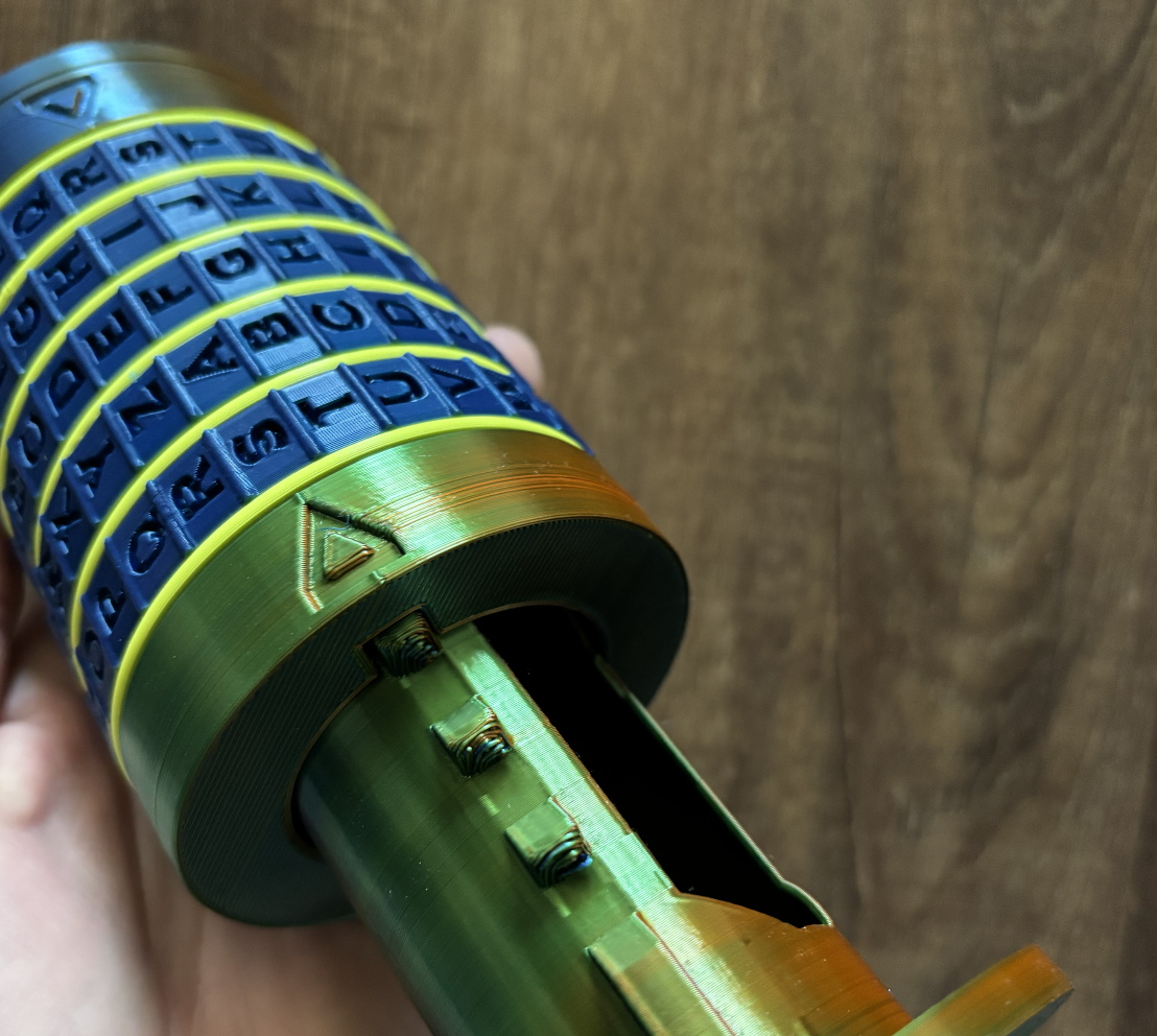 Cryptex – five letters
