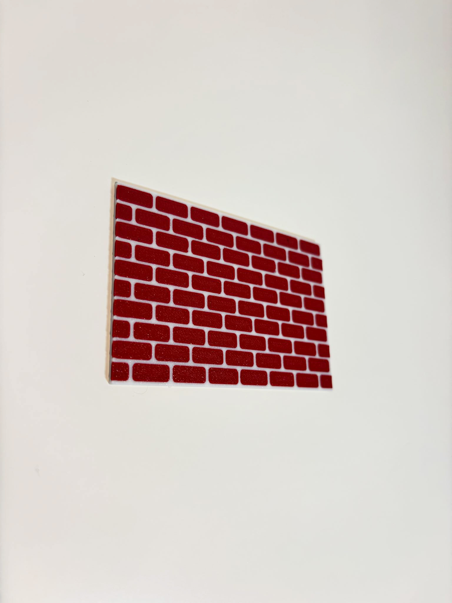 Small brick wall prop