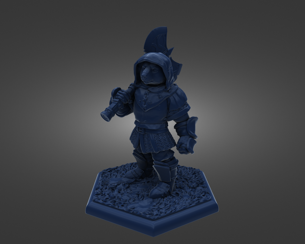 Tabletop Bear Fighter