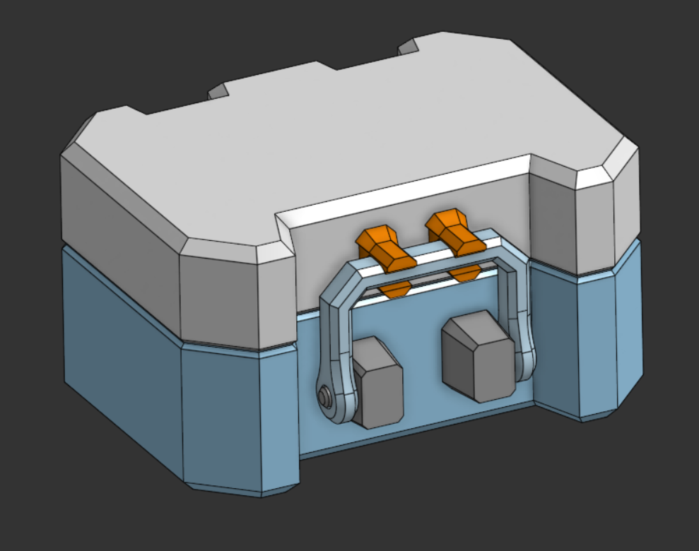 Miniatura 2 do modelo 3D Portable Organised Container (Grid Based, Parametric)