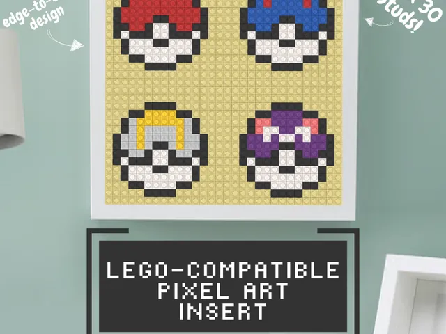 LEGO-Compatible IKEA SANNAHED Insert (25cm / 9 ¾″)