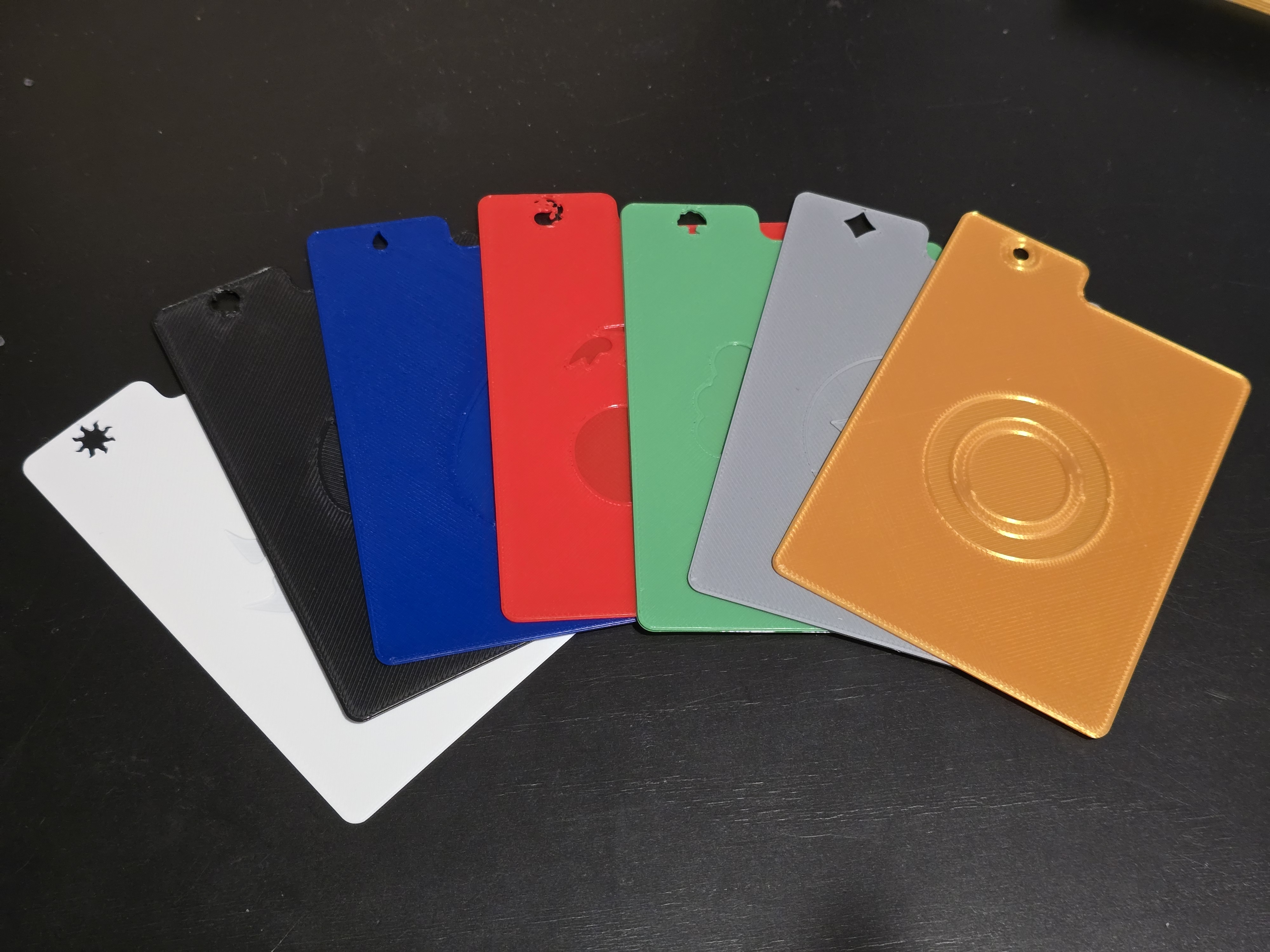 Mtg Multi-Color Card Divider