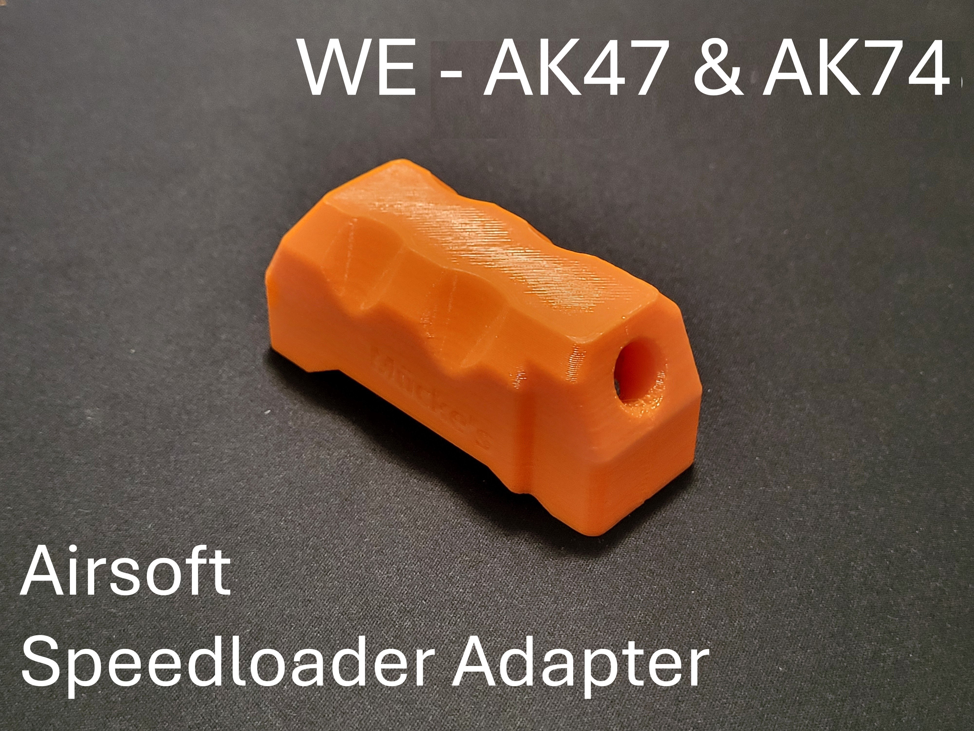 WE - AK47 & AK74 GBB Airsoft Speedloader Adapter with BB Kicker - Free Download