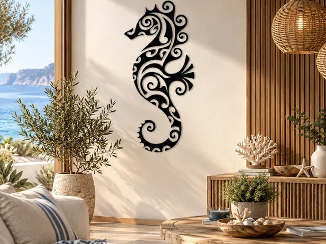 WallArt - Seahorse Seepferdchen 001