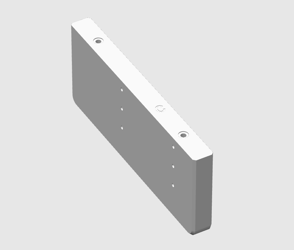 11 1/14 Center Leg piece for Raz's Desk Organizer