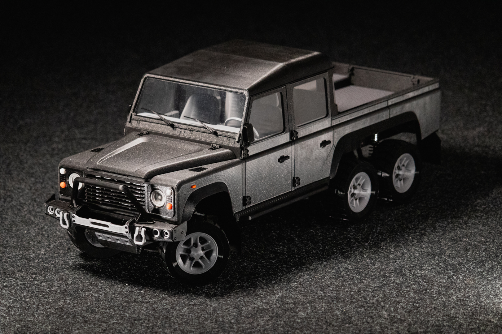 Landy 6x6 Open Differential Mod