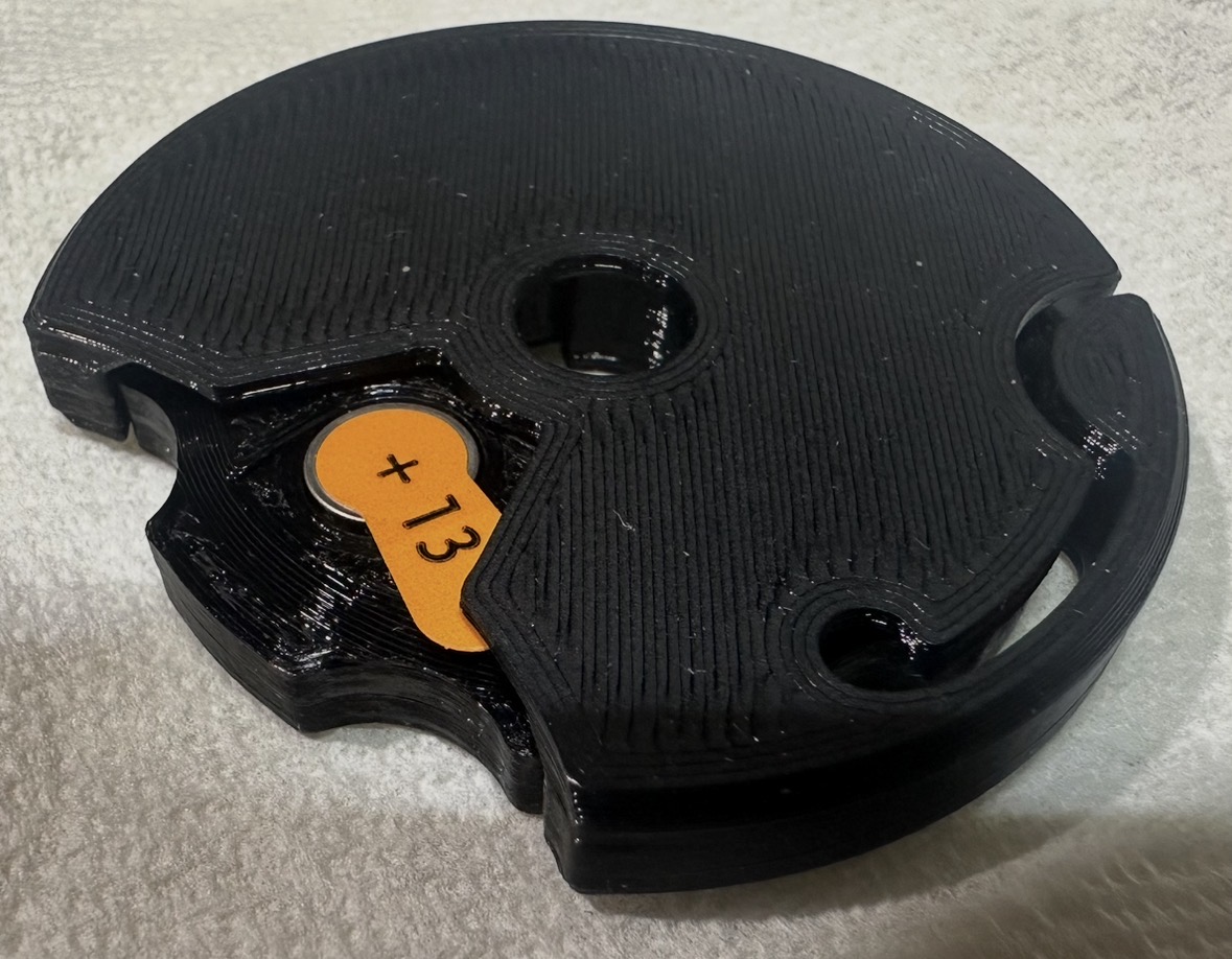 Rotary Hearing Aid Battery Dispenser (Size 13)