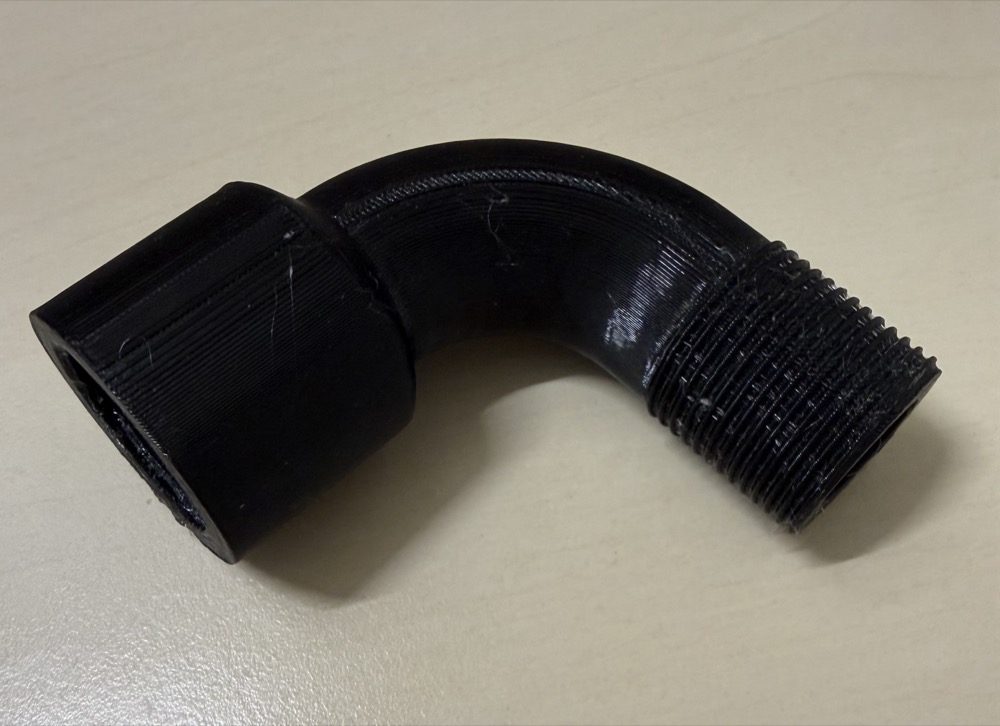 ELBOW 90 degrees ¾ female to ¾ male g34 bspp