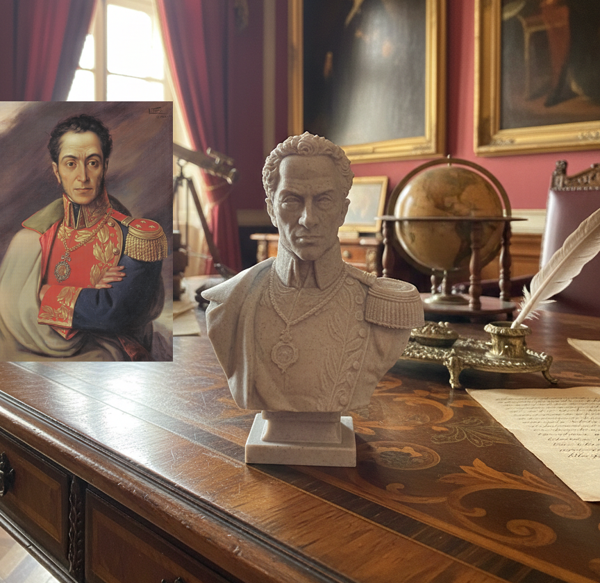 Simón Bolívar (El Libertador) - Bust