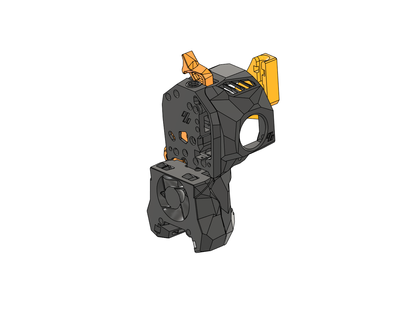 Updated CW2 EBB SB2209 Fan Housing / Filament Sensors for ERCF / Filametrix / Dragon Ace