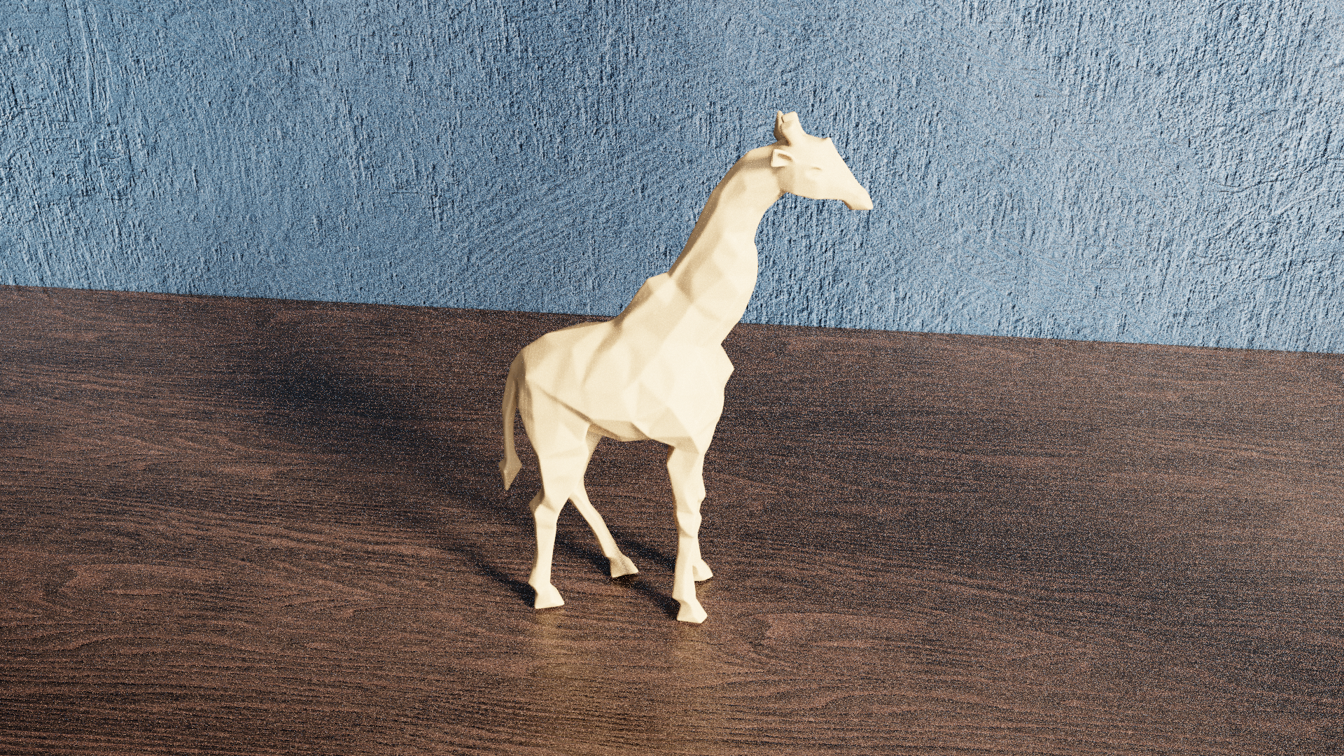 Low Poly Giraffe — miniatura 9
