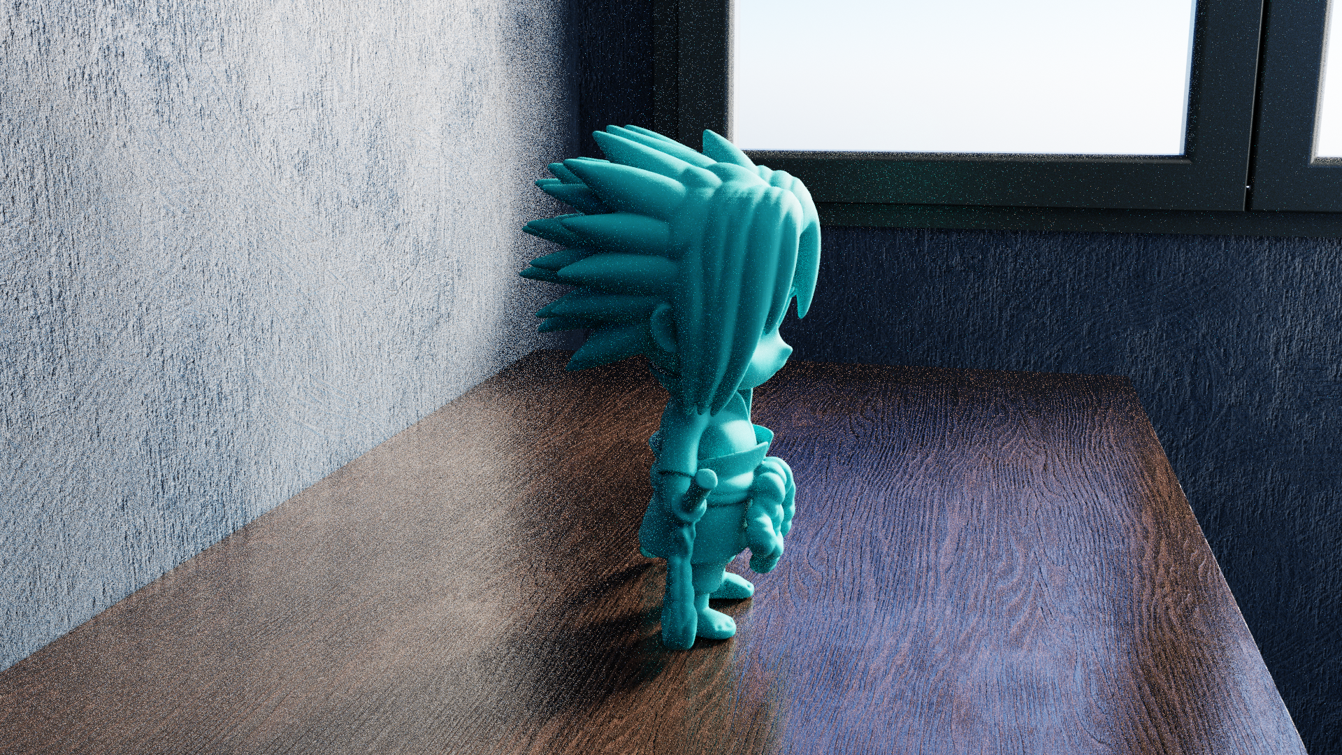 Miniatura 4 do modelo 3D Chibi Saske