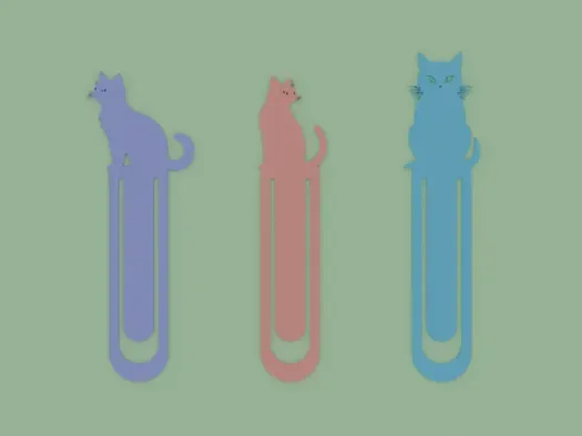 Cat bookmarks
