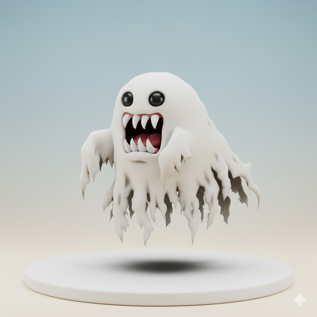 Bakemon Digimon Creature Model