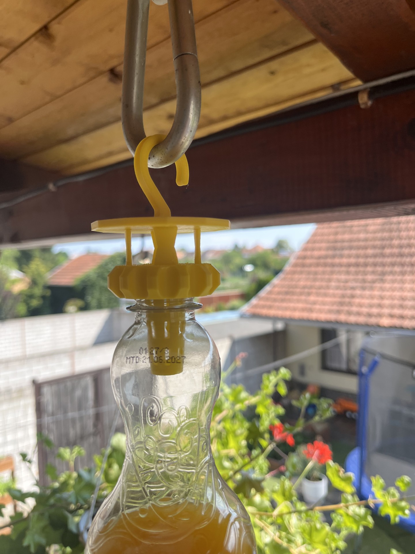 Lapač vos na PET lahev