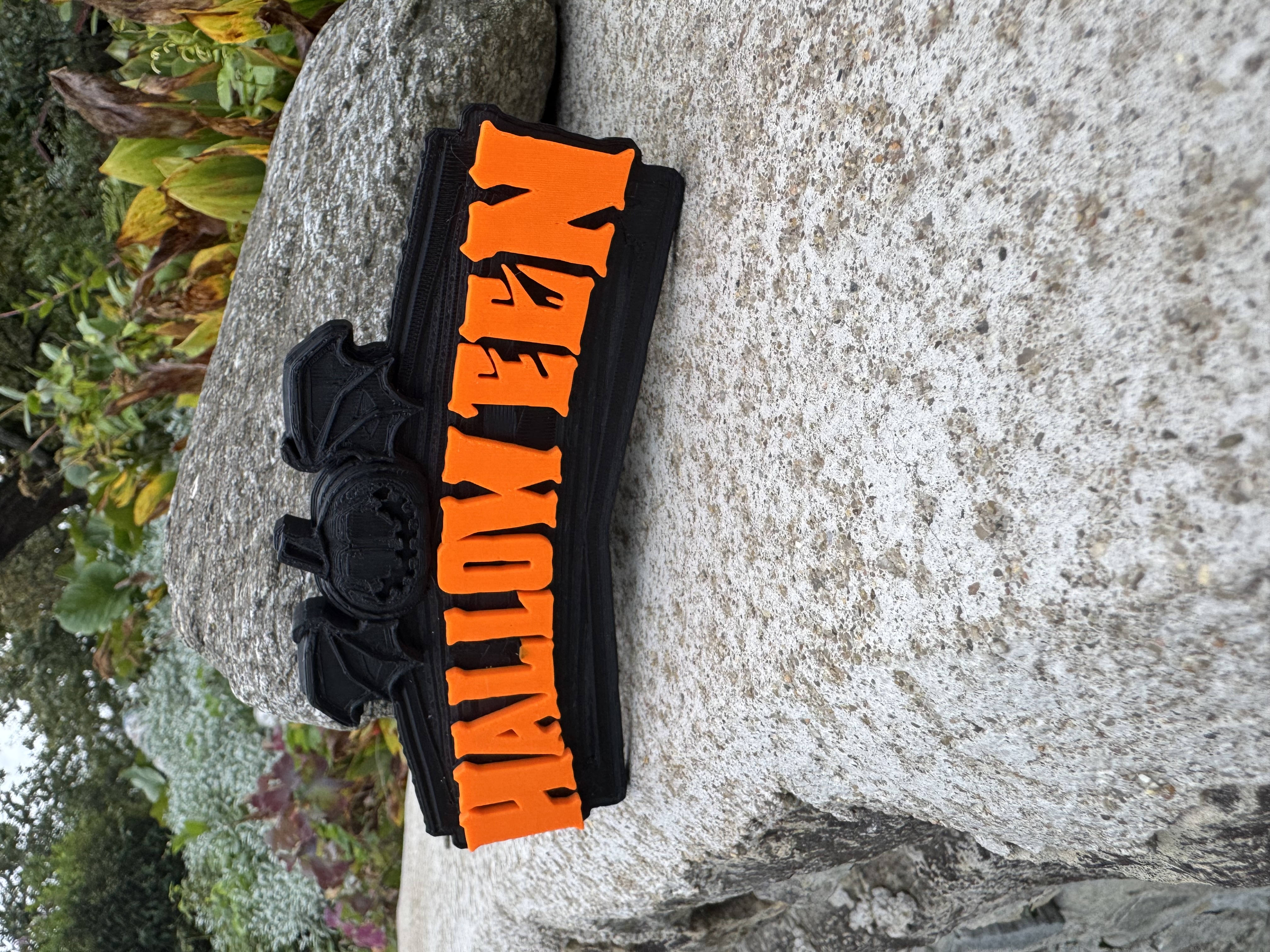 halloween inscription