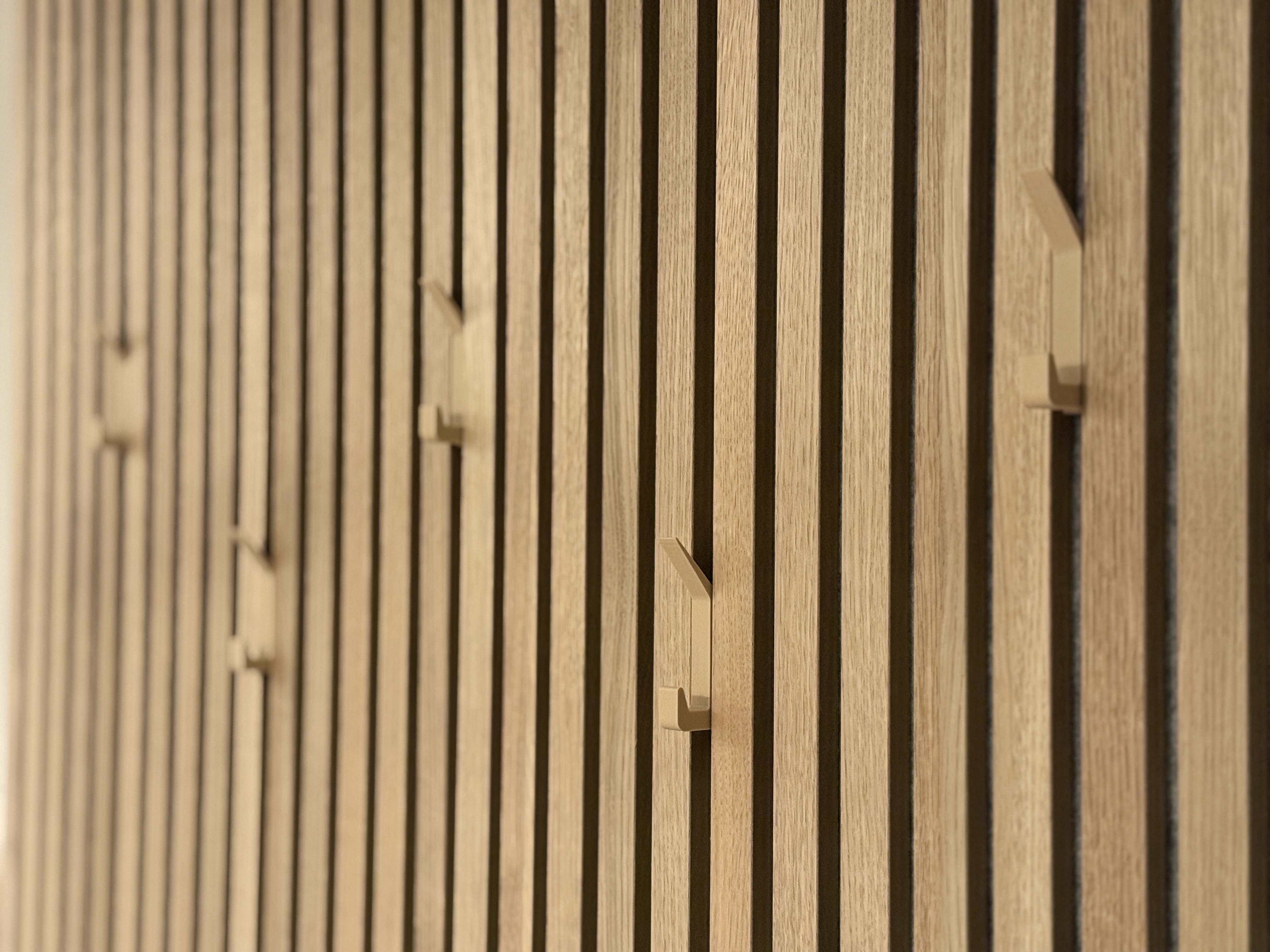 Acoustic panel hook set