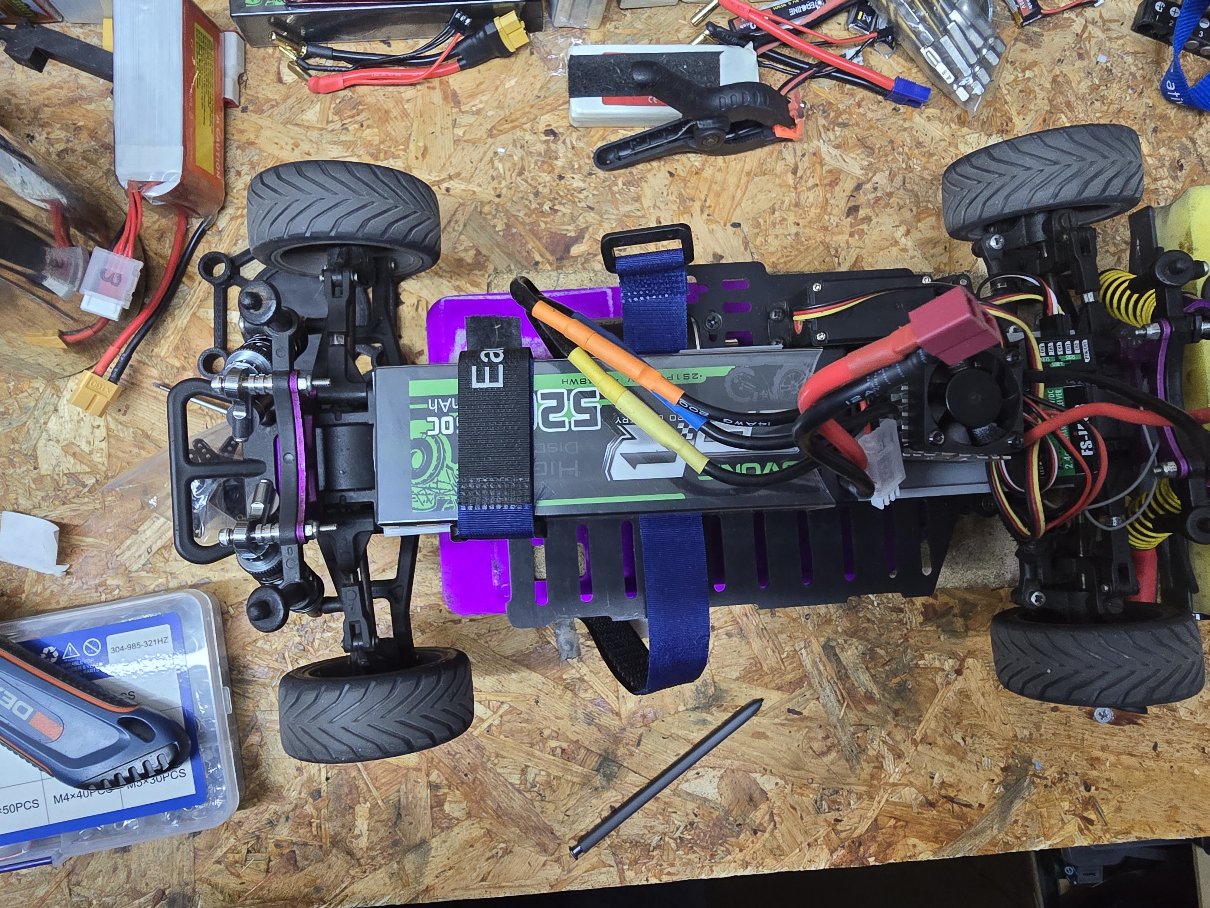 Bycmo Subaru 1/10th Components Holder