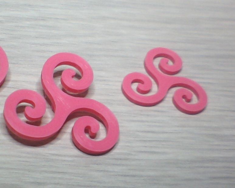 Triskele 1 Button — miniatura 2
