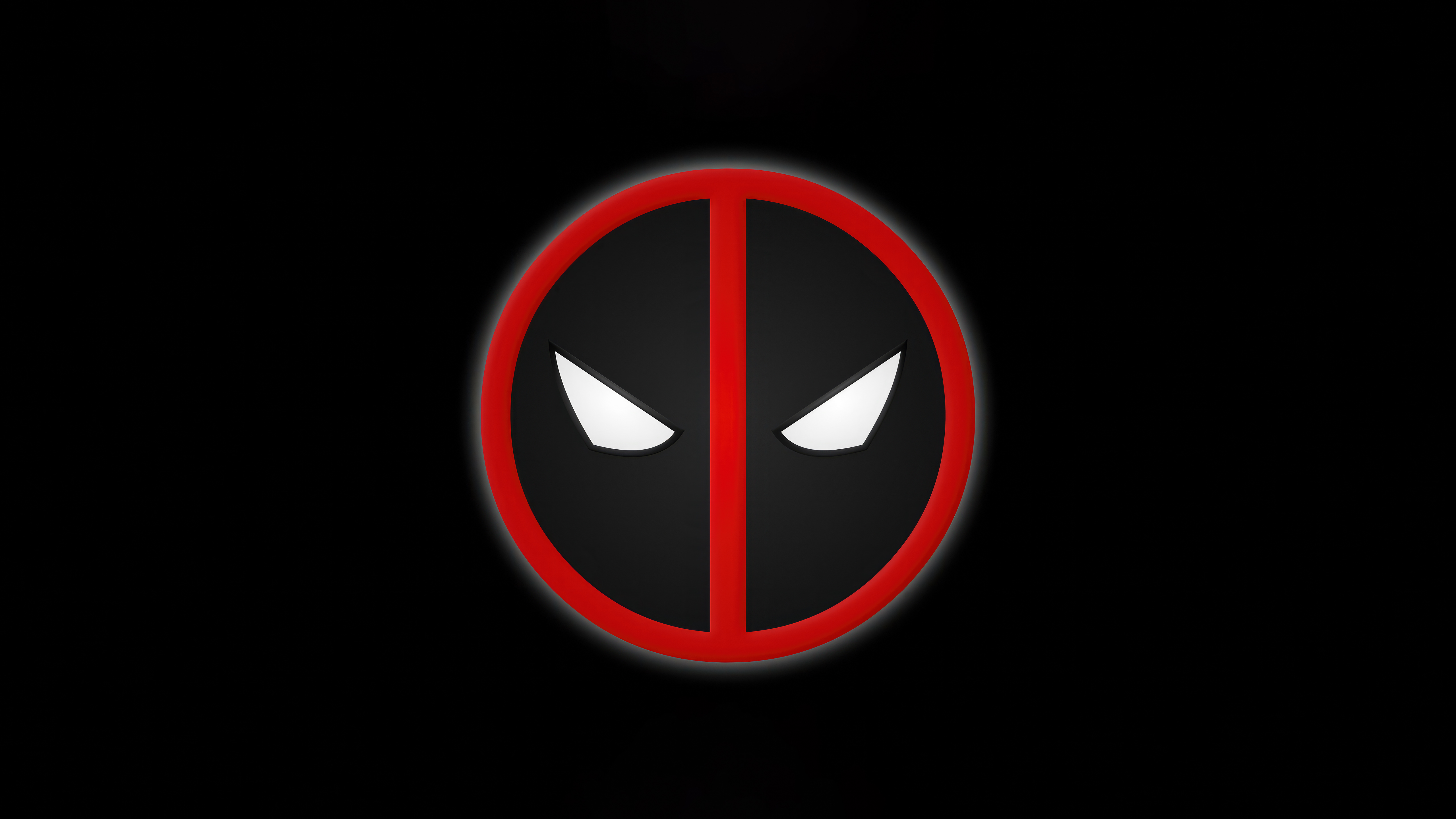 Deadpool Logo Keychain