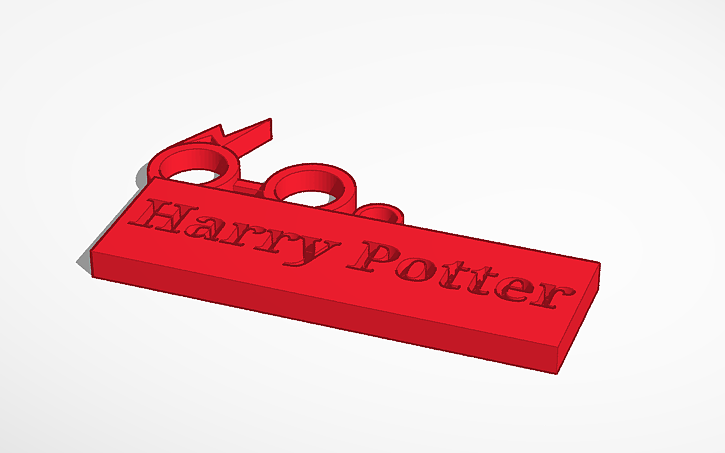 Harry Potter Key Chain/ Wall Decoration