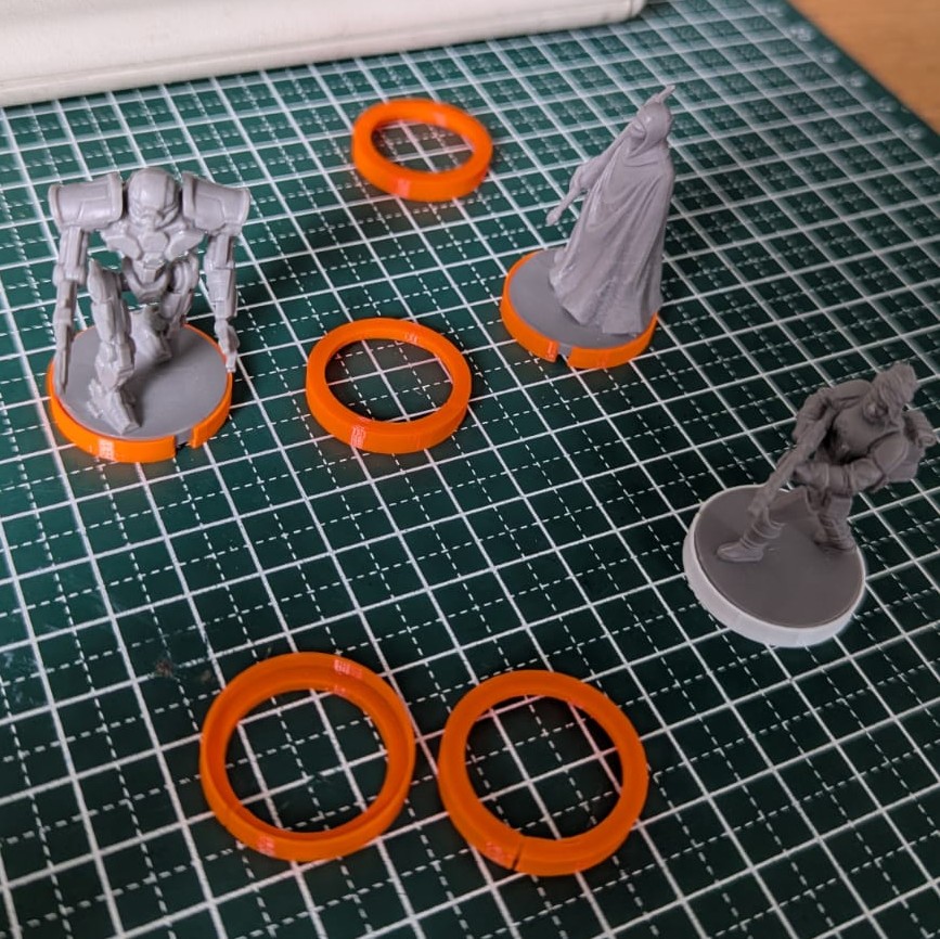 Miniature base snap ring
