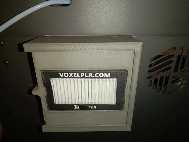 Elegoo Centauri Carbon Filter Holder for VoxelPLA X Filter/Bambu Labs X1C Filter - Inspired by Uncle Jesse